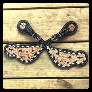 Spur straps for boots